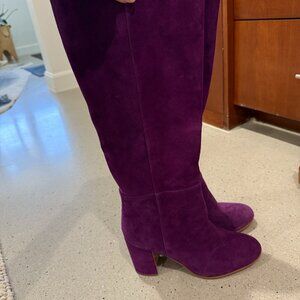 Silent D Wynona boots Purple size 9